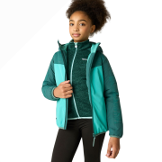 Regatta Illuma Reflective Jacket Mediterranea/Turquoise gyerek télikabát