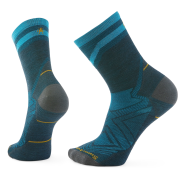 Smartwool Run Zero Cushion Mid Crew Pattern zokni kék TWILIGHT BLUE