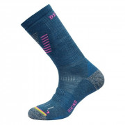 Női zokni Devold Hiking Medium Woman Sock kék/rózsaszín