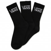 Női zokni Vans Wm Classic Crew 6.5-10 3Pk fekete