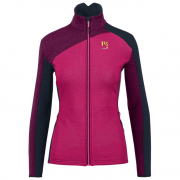 Karpos Federa Full-Zip W Fleece női funkcionális pulóver rózsaszín/lila