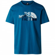 The North Face M S/S Mountain Line Tee férfi póló kék
