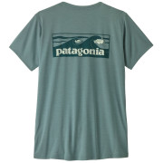 Patagonia Women's Capilene Cool Daily Shirt - Boardshort Logo női póló
