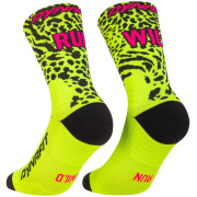 Dynafit Run Wild Crew Sk zokni sárga ultra yellow/0910