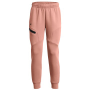 Under Armour Unstoppable Flc Jogger női melegítő rózsaszín CanyonPink/Black