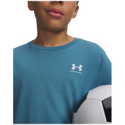 Under Armour B SPORTSTYLE LC SS Blue gyerek póló