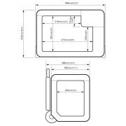 Yolco BCX40 kompresszoros hűtőláda