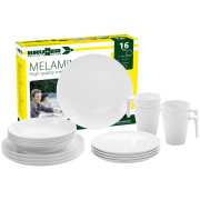 Brunner Spherica Melamine Set edénykészlet fehér