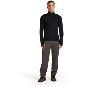 Icebreaker Men Merino Blend 300 RealFleece™ Descender LS Zip férfi funkcionális pulóver