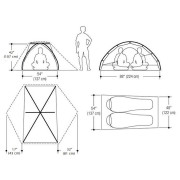Marmot Tungsten UL 2P ultrakönnyű sátor