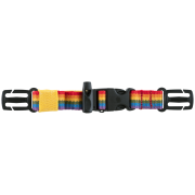 Fjällräven Kånken Rainbow Chest Strap mellkaspánt kevert színek Rainbow pattern