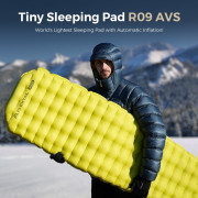 Flextail TINY Sleeping Pad R09 AVS - with pump 196 cm felfújható derékalj