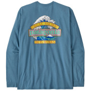 Patagonia Long-Sleeved Great Waves Responsibili-Tee férfi póló