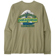 Patagonia Long-Sleeved Great Waves Responsibili-Tee férfi póló