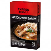 Expres menu KM Kétszínű hús rizzsel készétel