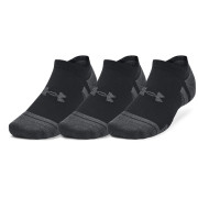 Under Armour Performance Tech 3pk NS zokni szett fekete Black / Black / Jet Gray