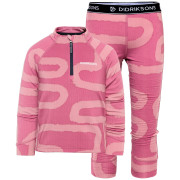 Didriksons Jadis Kids Pr Set 5 Path Heather Pink gyerek funkcionális öltözet rózsaszín Path Heather Pink
