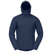 Norrona lyngen Alpha100 Zip Hood férfi dzseki sötétkék Indigo Night