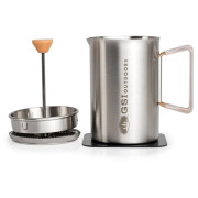 GSI Outdoors Glacier Stovetop JavaPress dugattyús kávéfőző ezüst silver