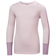 Helly Hansen Jr Lifa Merino Midweight Set Purple Clay gyerek funkcionális szett