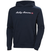 Helly Hansen Core Graphic Sweat Hoodie férfi pulóver sötétkék Navy