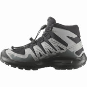 Salomon Xa Pro Mid Wp J Black-Sedona Sage-Wrought Iron gyerek cipő