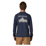 Patagonia M's L/S MW Hut Tripper Skyline T-Shirt férfi póló