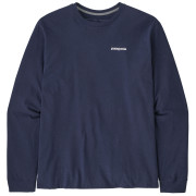 Patagonia P-6 Logo Responsibili Tee LS férfi póló sötétkék Classic Navy