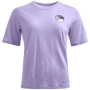 Ortovox 140 Cool Round Landscape T-shirt női póló lila Lush Lavender