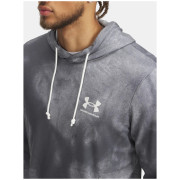 Under Armour Rival Terry AOP Hood Q1 férfi pulóver