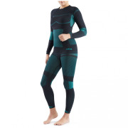 Viking Ilsa (Set) női funkcionális szett fekete/türkisz black/turquise