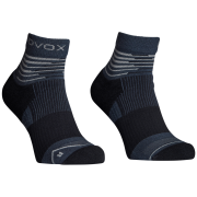 Ortovox All Mountain Quarter Socks W női merinó zoknik fekete/szürke Black Raven
