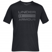 Férfi póló Under Armour Team Issue Wordmark SS fekete/szürke
