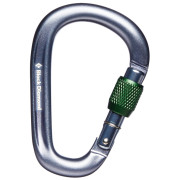 Black Diamond Pearlock Screwgate karabiner szürke gray