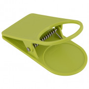 Gimex Drink clip abroszrögzítő csipesz sárga/zöld