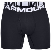 Férfi boxer Under Armour Charged Cotton 6in 3 Pack fekete