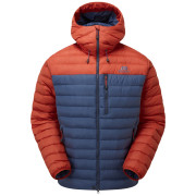 Mountain Equipment Earthrise Hooded Jacket férfi dzseki piros/kék