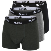 Zulu Merino 160 4in 3-pack férfi boxer