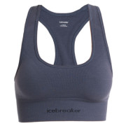 Icebreaker Women Merino Seamless Active Bra sport melltartó szürke Graphite