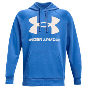 Under Armour Rival Fleece Big Logo_HD férfi pulóver k é k