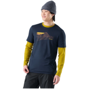 Smartwool Men's Alpine Trace Active Short Sleeve G férfi funkcionális póló