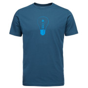 Férfi póló Black Diamond M SS BD IDEA TEE k é k