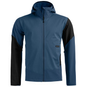 Ortovox Ortler Softshell Plus Jacket férfi softshell kabát kék Blue Nunatak