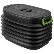 Yolco CP37 összecsukható doboz fedéllel fekete/zöld