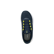 Geox J Sprintye Fast In B Navy/Lime gyerek cipő
