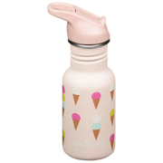 Klean Kanteen Kid Classic Narrow 12oz (w/Flip Seal Sport Cap) gyerek kulacs rózsaszín ice cream