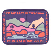 LifeVenture Sit Mat ülőpárna lila Mountain