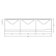 Outwell Wisconsin Windscreen oldalelem