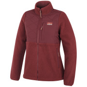 MOOA Sherpa női pulóver narancs terracotta
