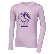 Sensor Merino DF Planet Mystic Violet gyerek funkcionális felső világosrózsaszín Mystic Violet